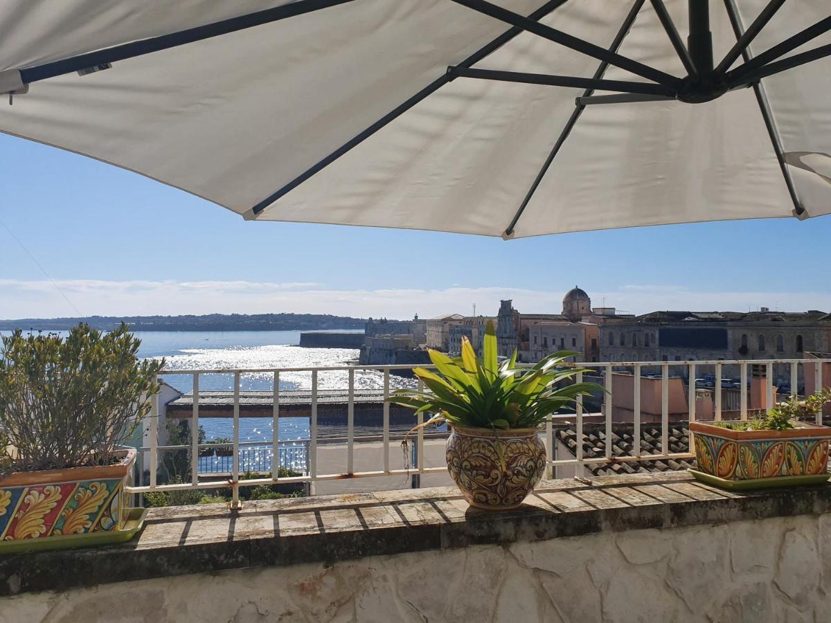 Ferienwohnung Palazzo Giufa Syrakus Exterior foto