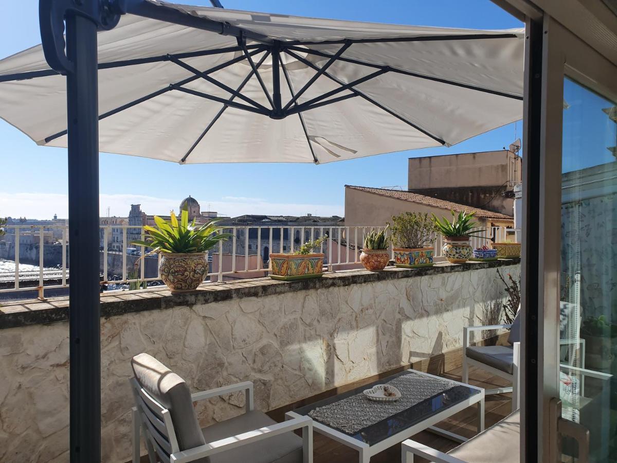 Ferienwohnung Palazzo Giufa Syrakus Exterior foto
