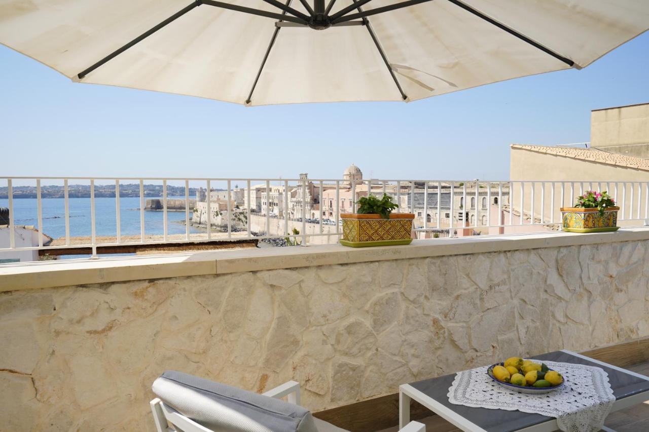 Ferienwohnung Palazzo Giufa Syrakus Exterior foto